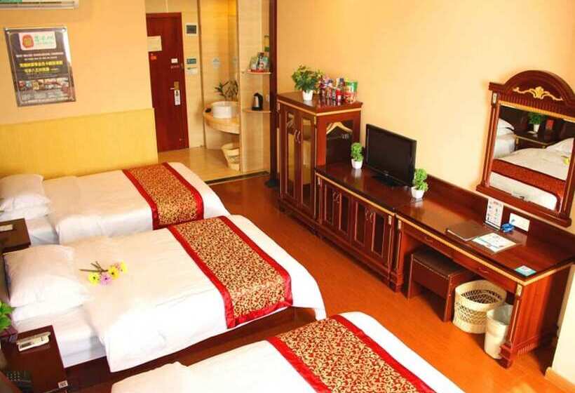اتاق استاندارد سه نفره, Greentree Inn Wuhu Fanchang County Anding Road