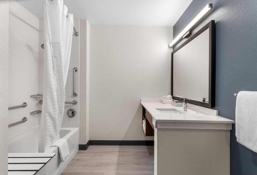 اتاق استاندارد با تخت بزرگ برای معلولان, Everhome Suites Cheyenne