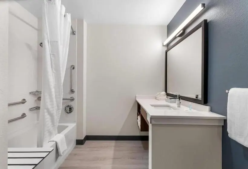 身障者適用キングサイズベッドルーム, Everhome Suites Cheyenne