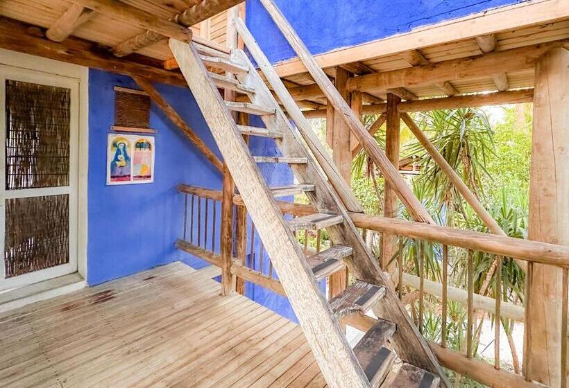 غرفة قياسية رباعية مطلة على البحر, Playa Manglares Isla Baru