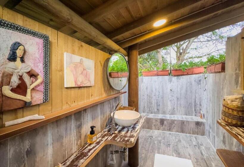 景色の見えるスタンダード４人部屋, Playa Manglares Isla Baru