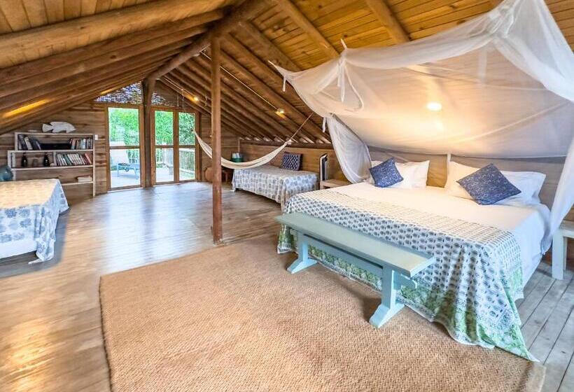 景色の見えるスタンダード４人部屋, Playa Manglares Isla Baru