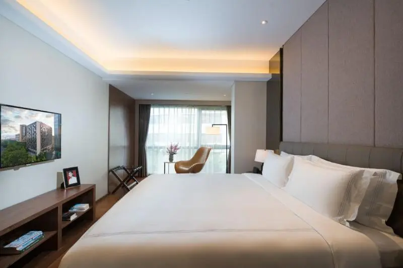 １ベッドルームのデラックスアパートメント, Fraser Suites Shenzhen, Near Huaqiang North Business Zone, Infinity Pool, Offer 1 Free Breakfast