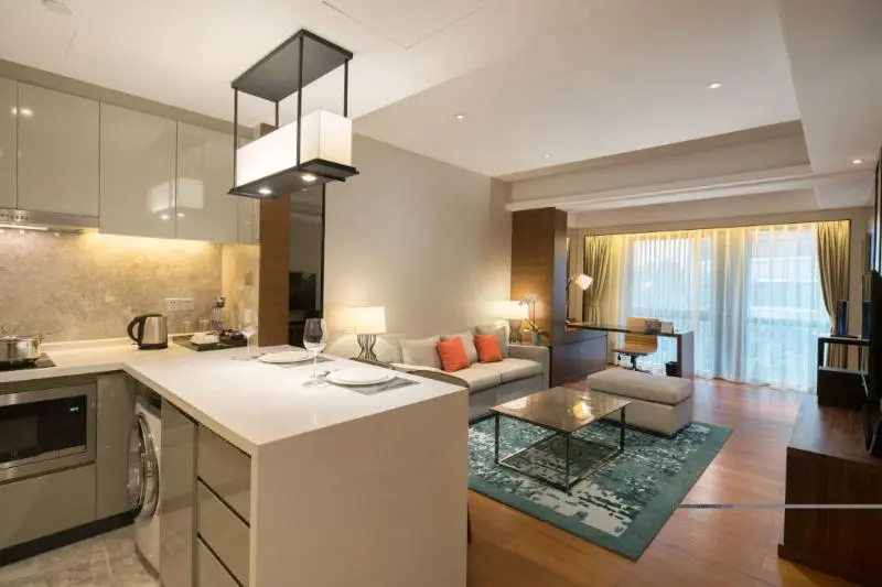 １ベッドルームのデラックスアパートメント, Fraser Suites Shenzhen, Near Huaqiang North Business Zone, Infinity Pool, Offer 1 Free Breakfast