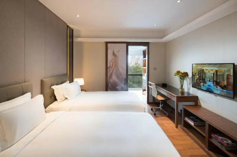 ２ベッドルームのエクゼクティブアパートメント, Fraser Suites Shenzhen, Near Huaqiang North Business Zone, Infinity Pool, Offer 1 Free Breakfast