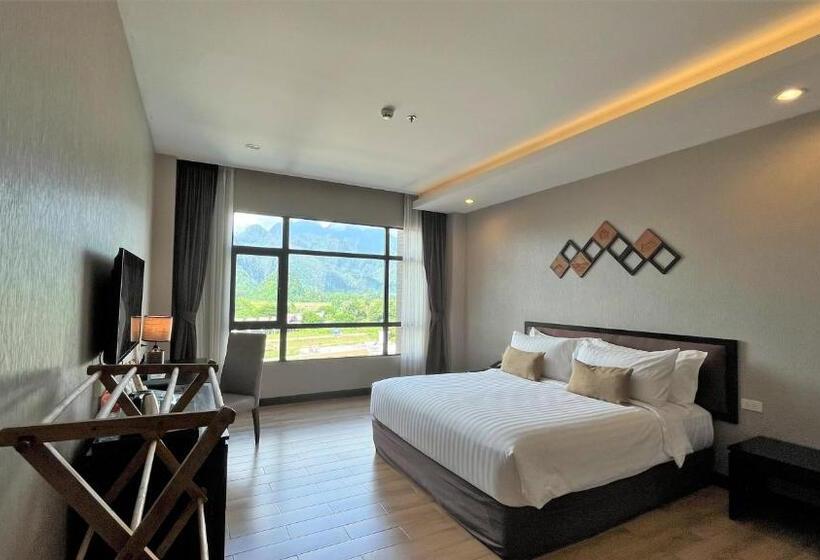 带大床的高级房间, Amari Vang Vieng
