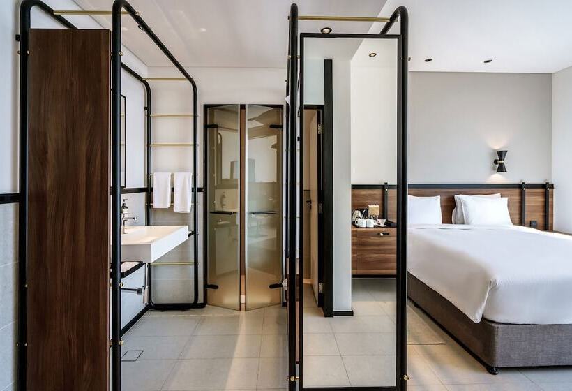 Номер Стандарт Двуспальная Кровать Вид на Город, Form Hotel Al Jadaf, Dubai, A Member Of Design Hotels