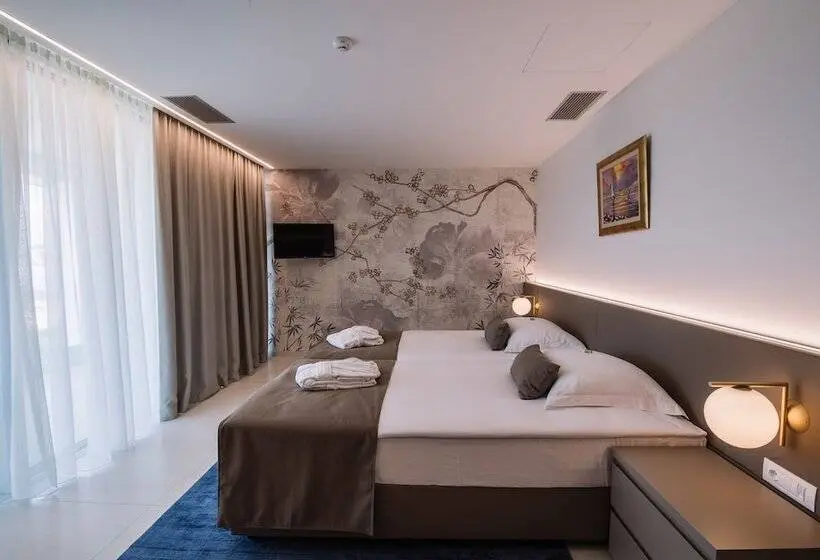 オーシャンビューバルコニー付きワンベッドルームアパートメント, Aparthotel Joel