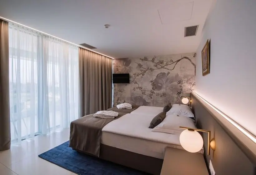 オーシャンビューバルコニー付きワンベッドルームアパートメント, Aparthotel Joel