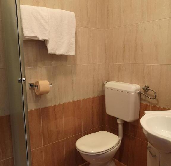 房顶倾斜的标准房间, Villa Tamaris