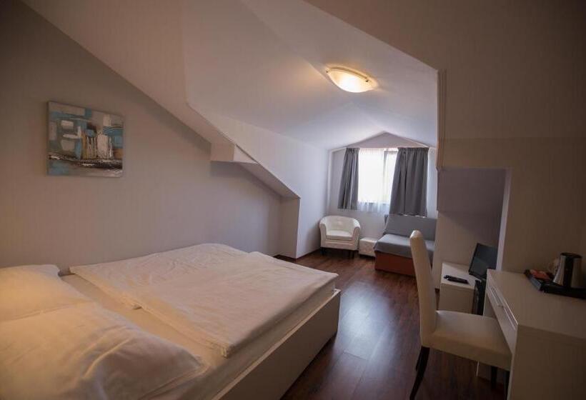 房顶倾斜的标准房间, Villa Tamaris