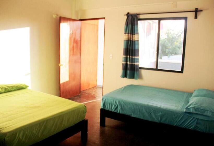 اتاق استاندارد با 2 تخت دوبل, Hostal Azul Y Blanco