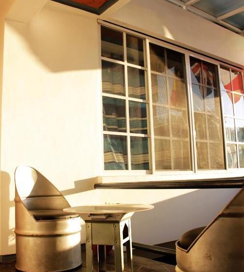 اتاق استاندارد با 2 تخت دوبل, Hostal Azul Y Blanco