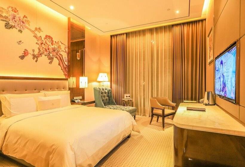 디럭스 룸 가든 전망, Royal Garden  Shanghai