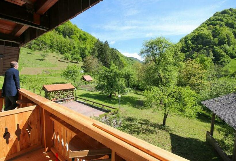 اتاق استاندارد با بالکن, Tourist Farm Zelinc