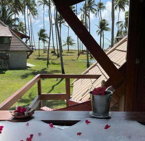 带按摩浴盆的套房, Pontal Dos Carneiros Beach Bungalows