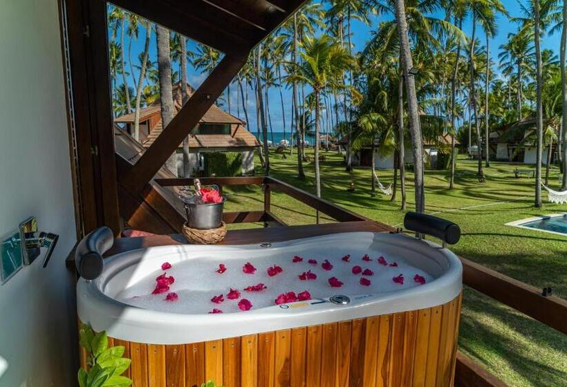 带按摩浴盆的套房, Pontal Dos Carneiros Beach Bungalows