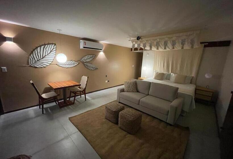 套房配有游泳池, Pontal Dos Carneiros Beach Bungalows