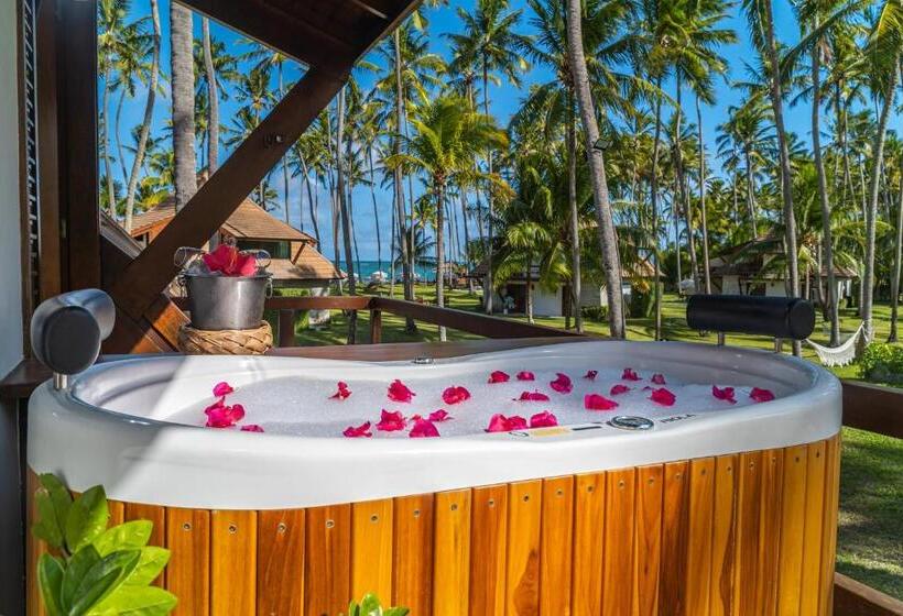 带按摩浴盆的套房, Pontal Dos Carneiros Beach Bungalows