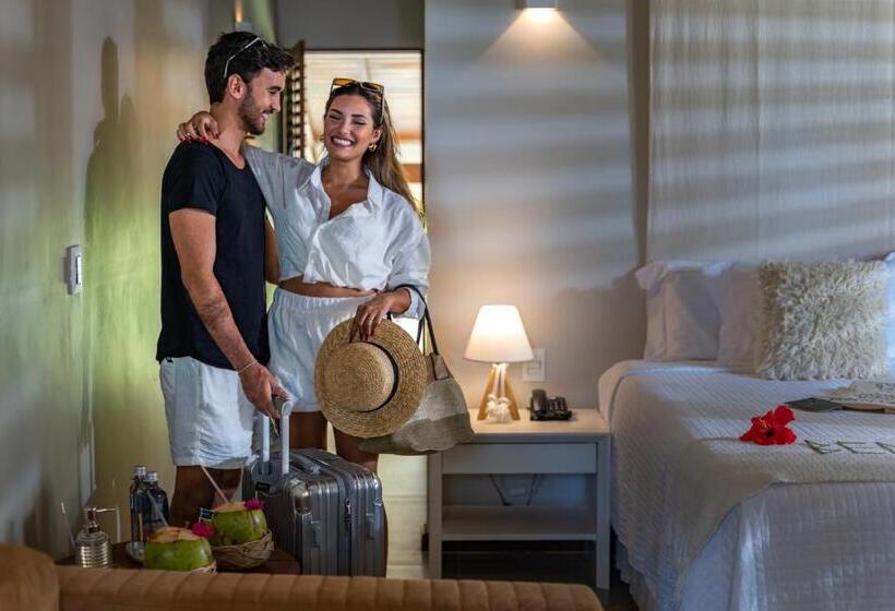 带按摩浴盆的套房, Pontal Dos Carneiros Beach Bungalows