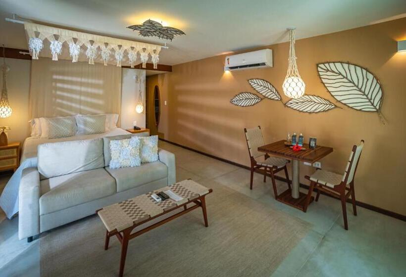 套房配有游泳池, Pontal Dos Carneiros Beach Bungalows