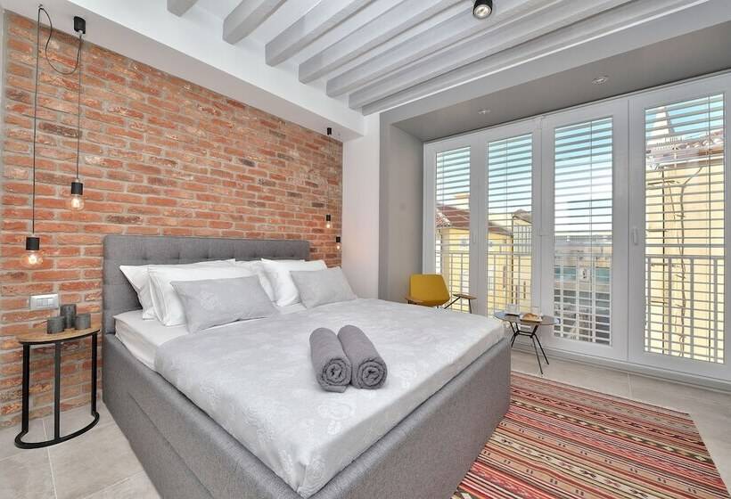 带城市景观的标准间, Apartments & Rooms Mareta Exclusive