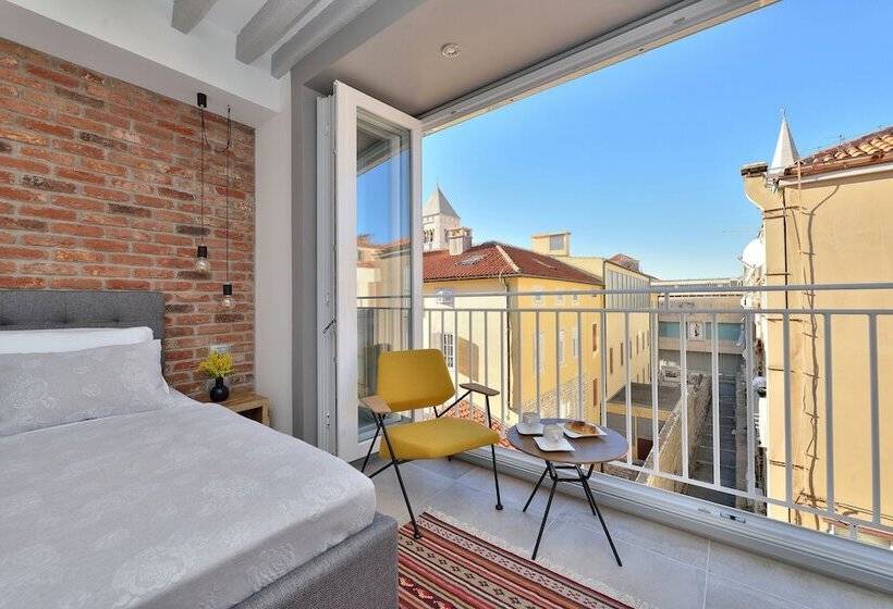 带城市景观的标准间, Apartments & Rooms Mareta Exclusive