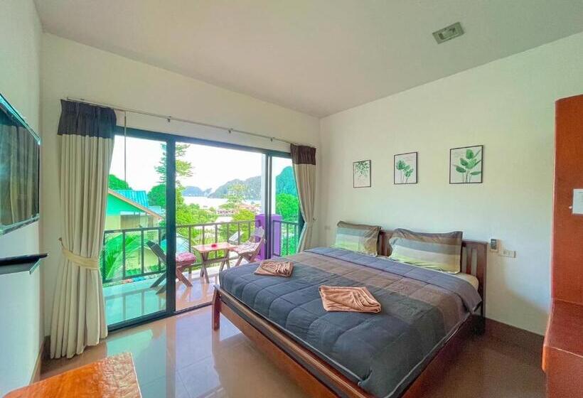 Tengerre Néző Standard Szoba Erkéllyel, View Garden Resort