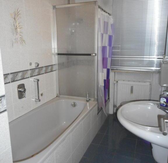 اتاق استاندارد با سرویس بهداشتی مشترک, Pension Alis Augsburg