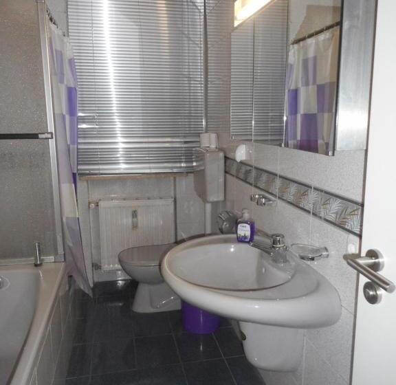 اتاق استاندارد با سرویس بهداشتی مشترک, Pension Alis Augsburg