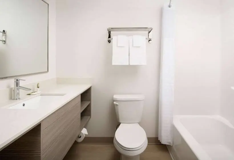 Standard-huone 2 Parivuodetta, Woodspring Suites Seattle Redmond