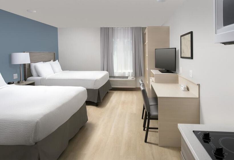 غرفه قياسيه سريرين مزدوجين, Woodspring Suites Seattle Redmond