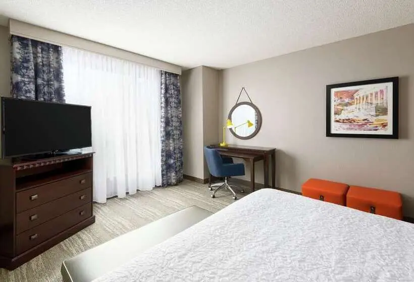 キングサイズベッドのスタンダードルーム, Hampton Inn San Marcos, Ca