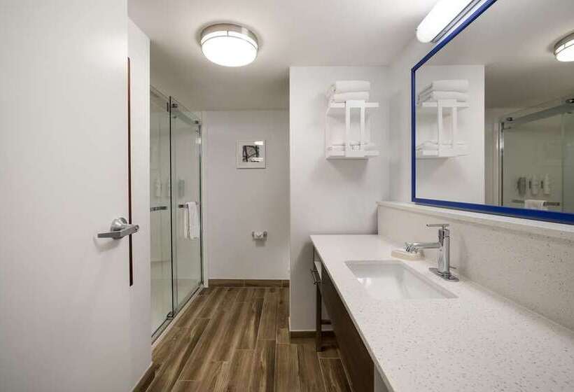 带大床的标准间, Hampton Inn San Marcos, Ca