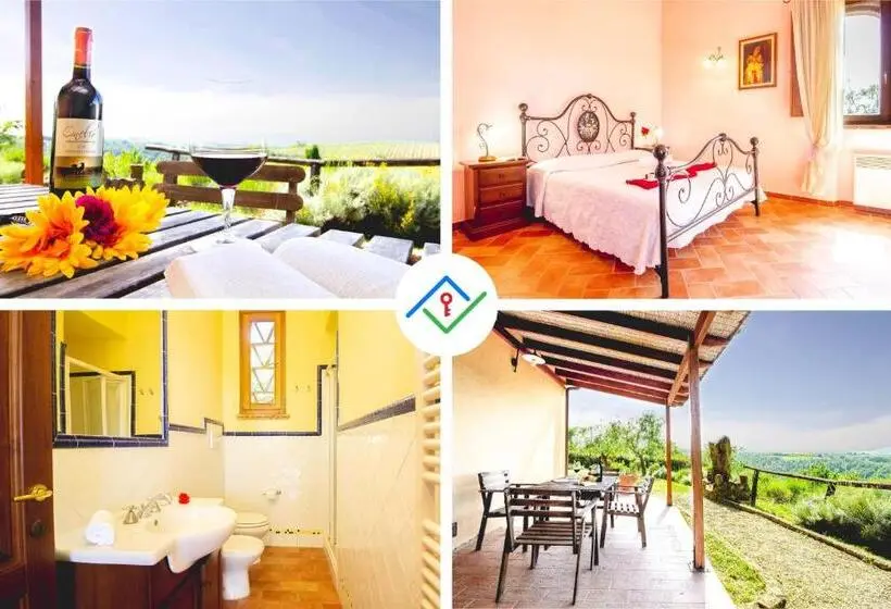 テラス付スタンダードルーム, Agriturismo Poggio Pistolese