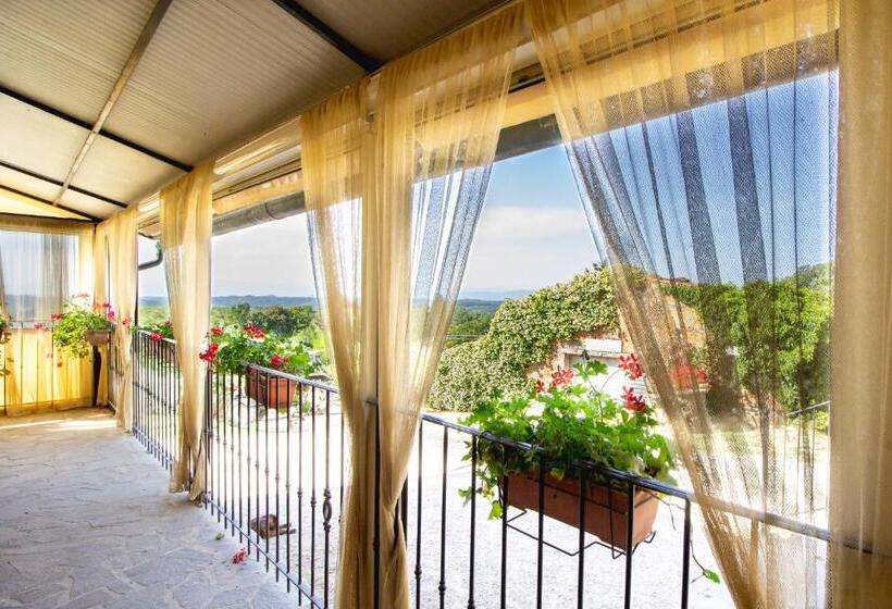 Номер Стандарт с Террасой, Agriturismo Poggio Pistolese
