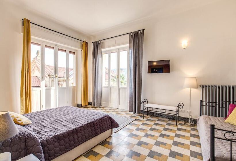 اتاق استاندارد سه تخته با سرویس بهداشتی مشترک, Aweshomeitaly Cinque Terre Sea Sensations