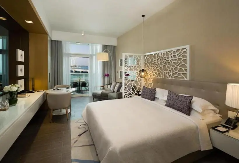 オーシャンビューバルコニー付スタンダードワンルーム, Beach Rotana Residences