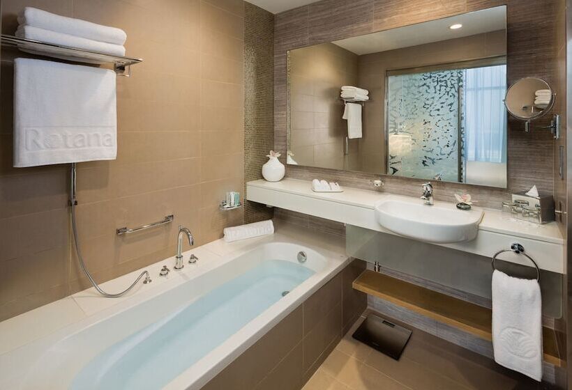 带3个卧室带海景的公寓, Beach Rotana Residences