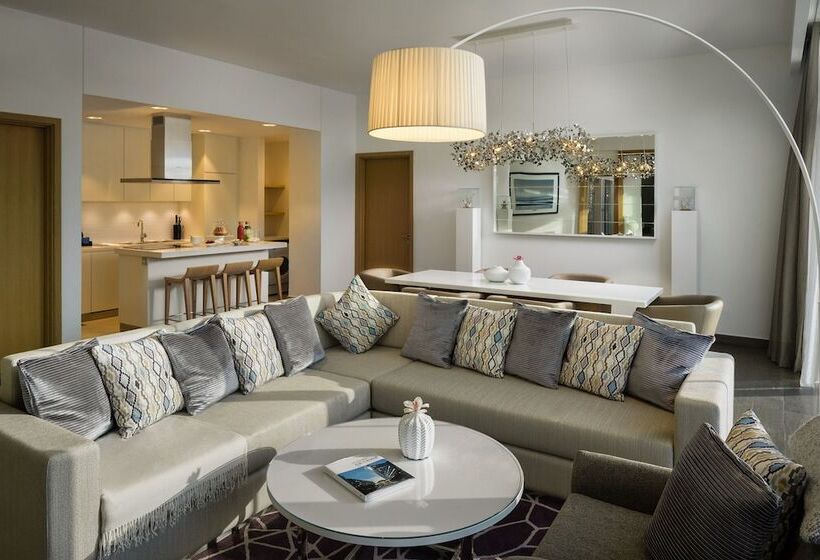 带2个卧室带海景的公寓, Beach Rotana Residences