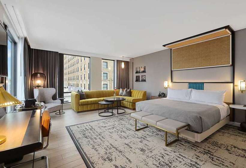 キングサイズベッドのスタンダードルーム, Hilton Franklin Cool Springs