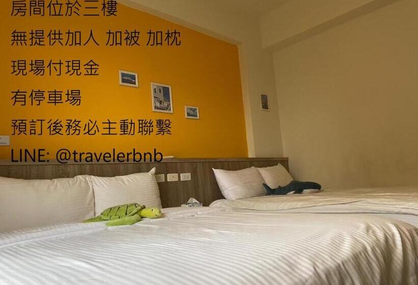 اتاق استاندارد چهار تخته, Luo Dong Traveler B&b