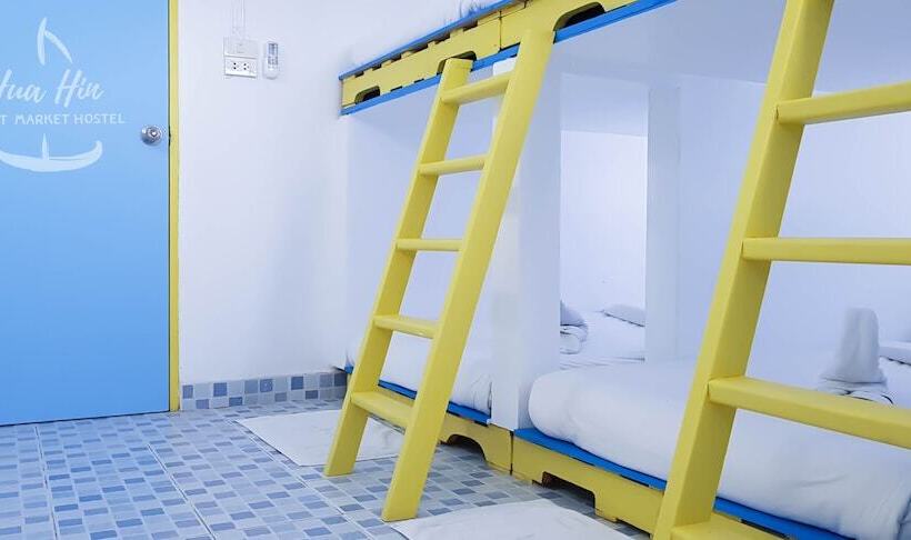 غرفة عائلية حمام مشترك, Hua Hin Night Market Hostel