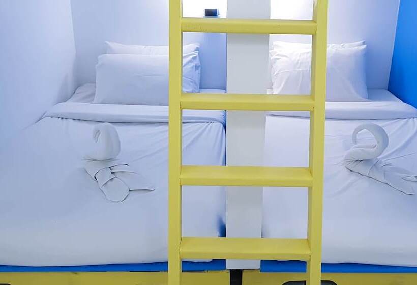 غرفة عائلية, Hua Hin Night Market Hostel