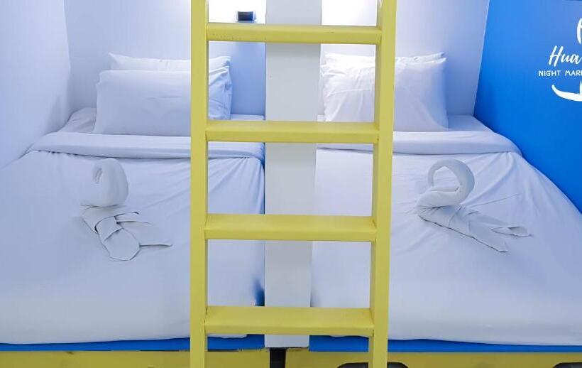 غرفة عائلية, Hua Hin Night Market Hostel