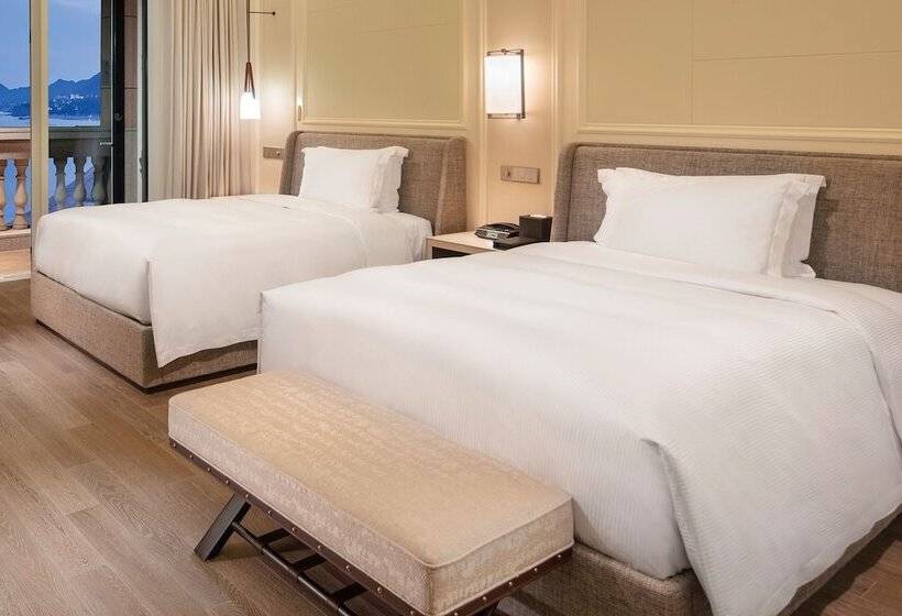 オーシャンビューデラックスルーム, Hilton Dalian Golden Pebble Beach Resort