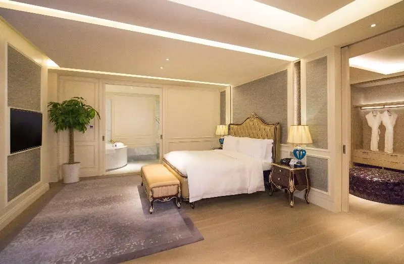 プレジデントスイートルーム, Hilton Dalian Golden Pebble Beach Resort