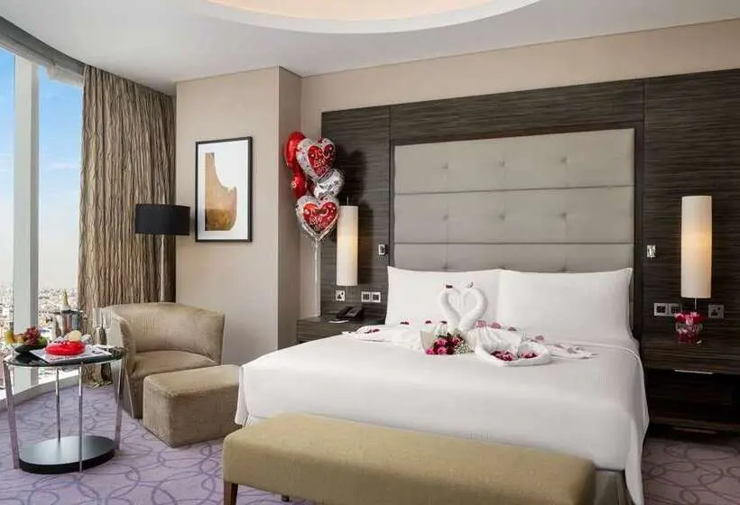 キングサイズベッドのエクゼクティブルーム, Hilton Dalian Golden Pebble Beach Resort
