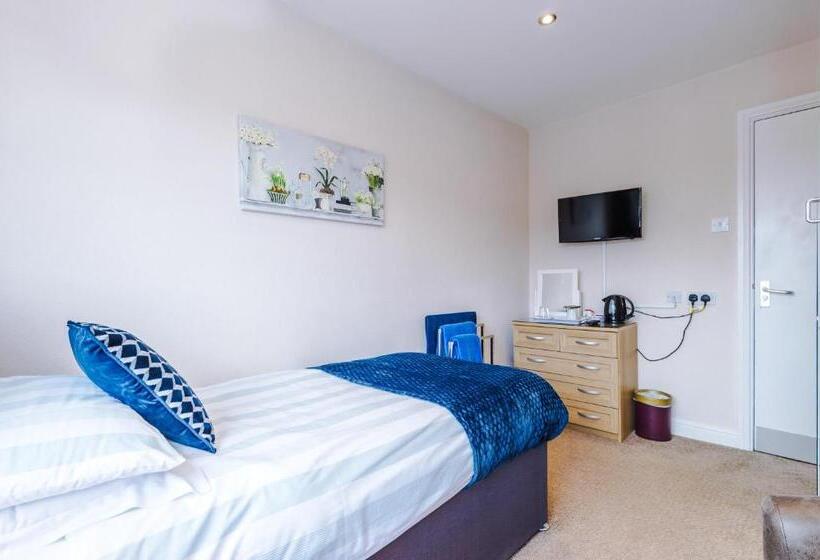 스탠다드 싱글 룸 공동욕실, Holcombe Guest House