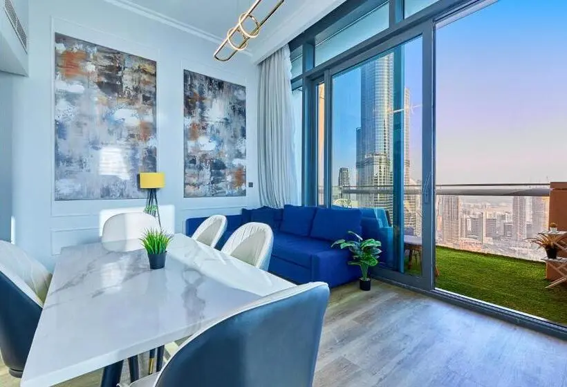 آپارتمان 4 خوابه, Room In An 4br High Rise With Burj Khalifa And Fountain Views